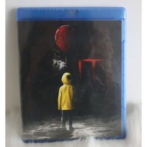 IT  Blu-ray 2017 Film Movie Horror Creepy Clown New Sealed